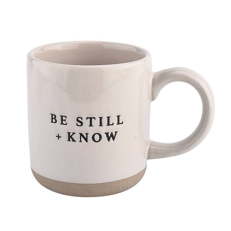 Be Still + Know Coffee Mug