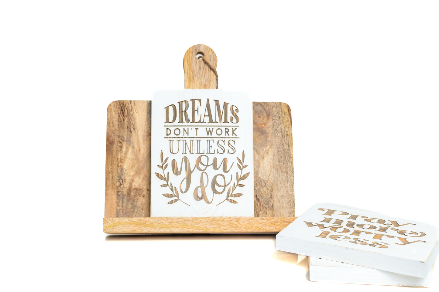 Dreams Don't Work Wall Sign