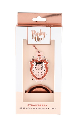 Rose Gold Strawberry Infuser