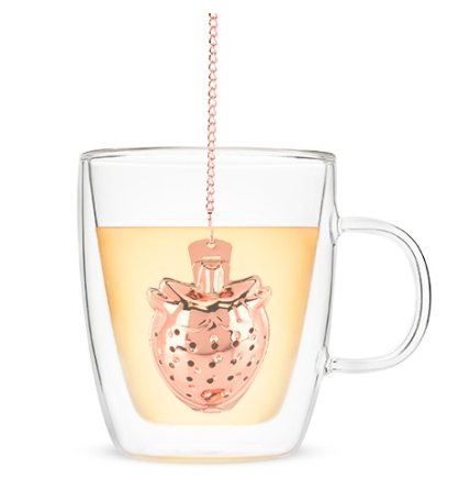 Rose Gold Strawberry Infuser