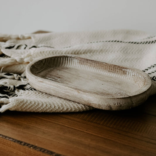 Rustic Wood Tray