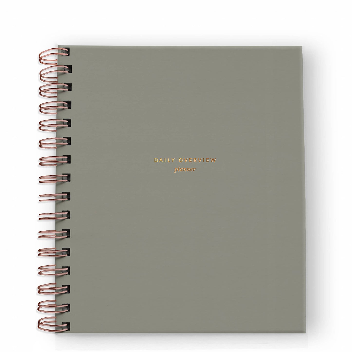 Daily Overview Planner in Light Sage